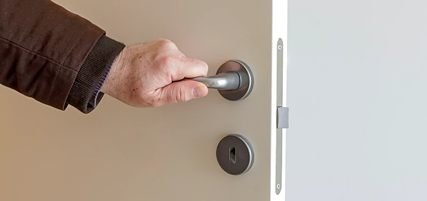 Restroom Locks Privacy Bolt Installation in West Covina, California